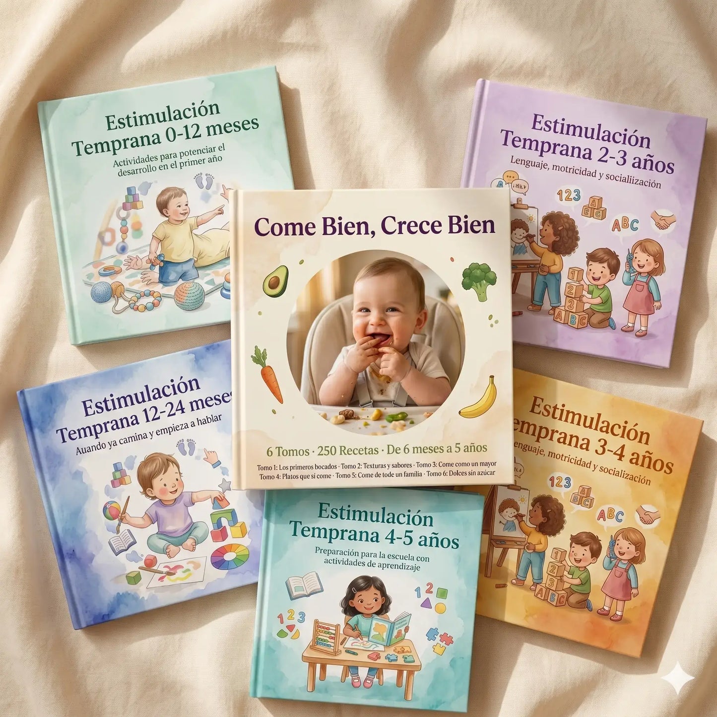 Come Bien - Crece Bien. Recetas + BLW + Estimulación Temprana